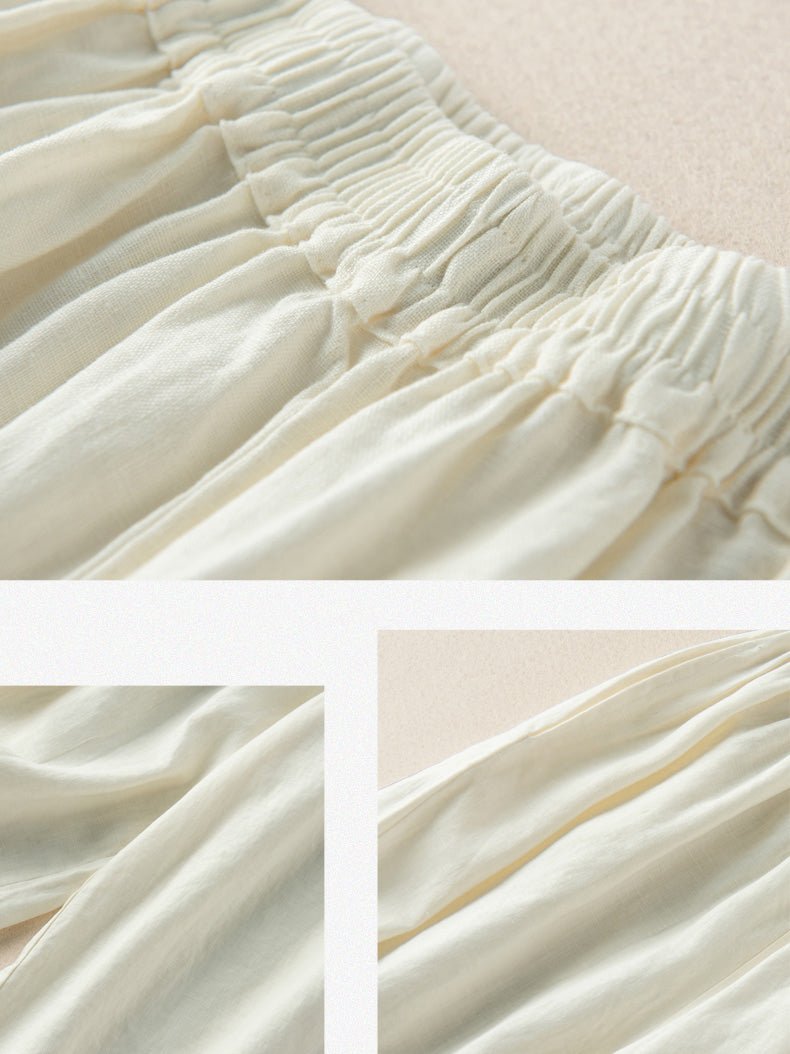 A Vintage Style Pants with Delicate Timeless Details