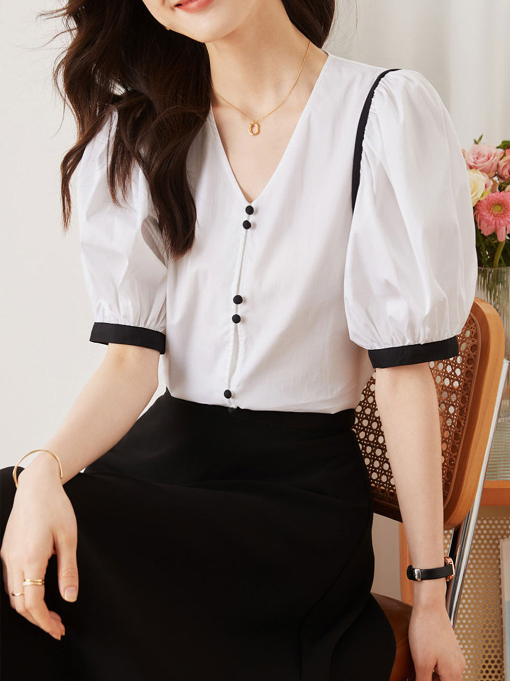 Vintage Inspired Top with a Contemporary Edge