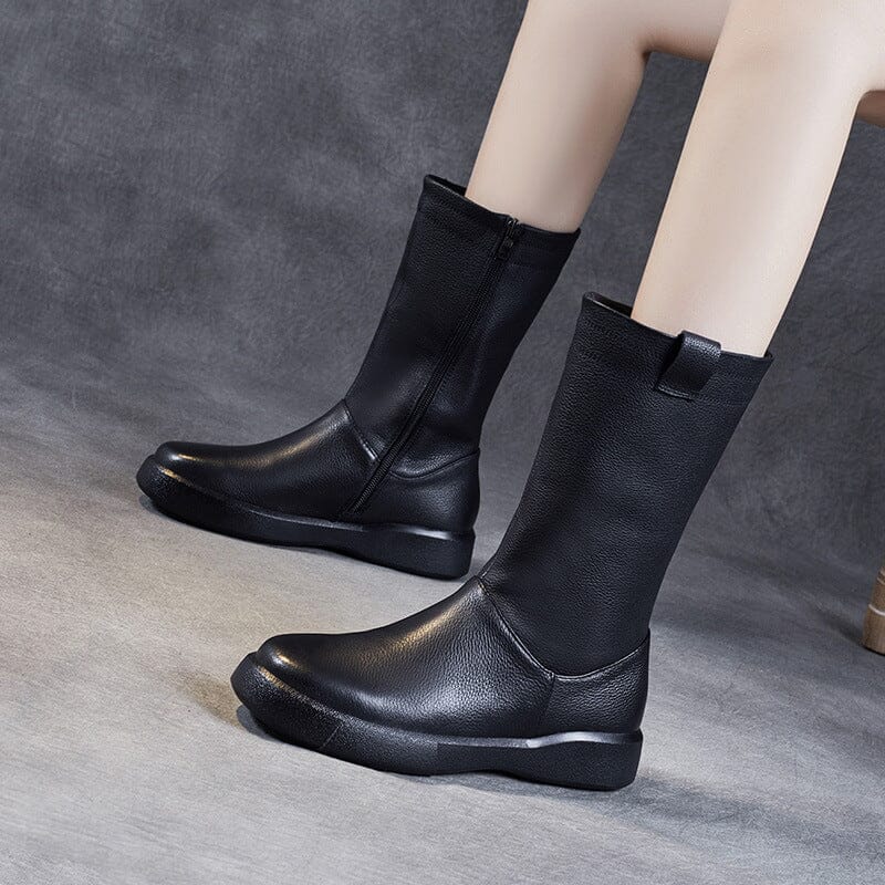 Classic Orthopedic Boots with Timeless Style