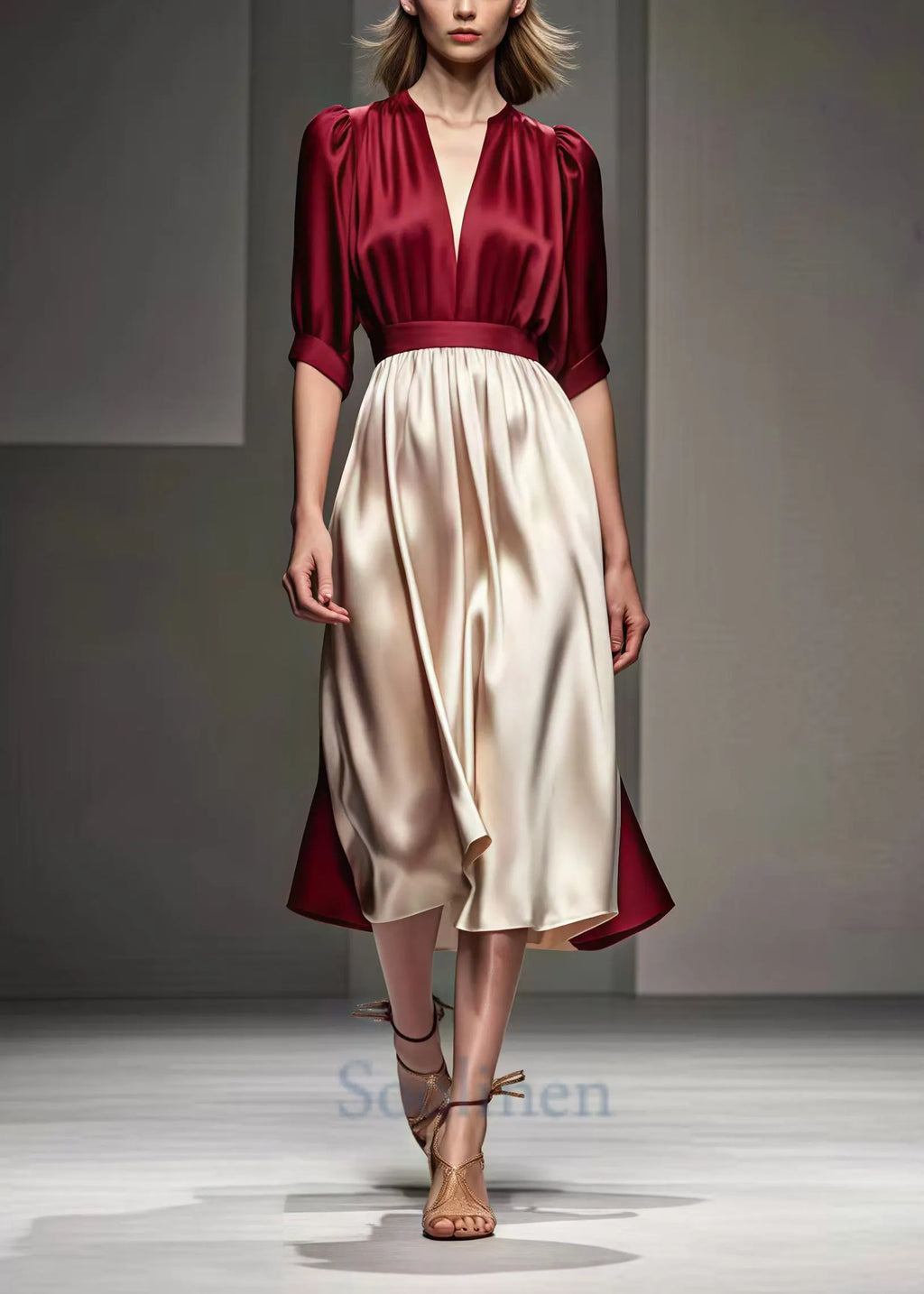 Beautifully Finished Dress in a Timeless Design