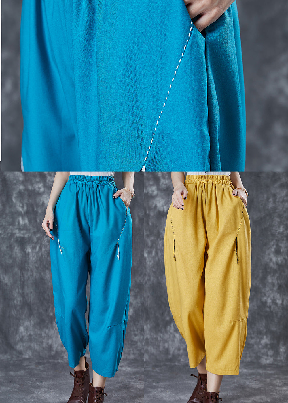 Well Tailored Pants with a Graceful Silhouette