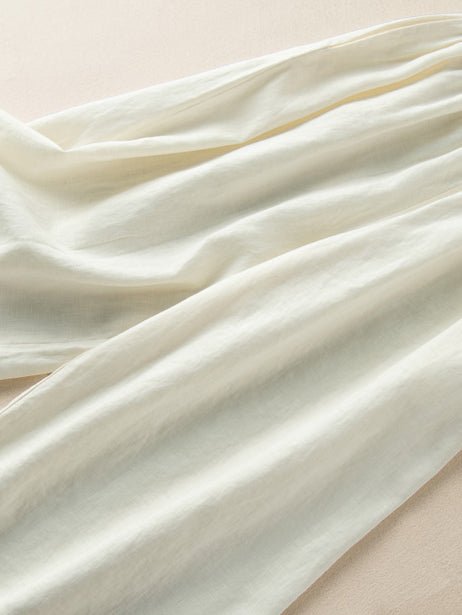 A Vintage Style Pants with Delicate Timeless Details