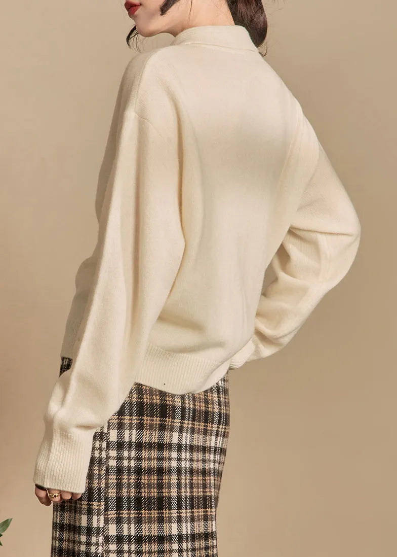 Vintage Inspired Sweater with a Contemporary Edge