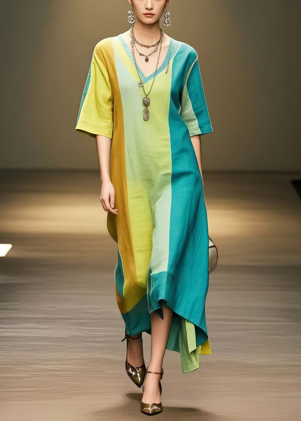 Classic Vintage Dress with a Flattering Fit