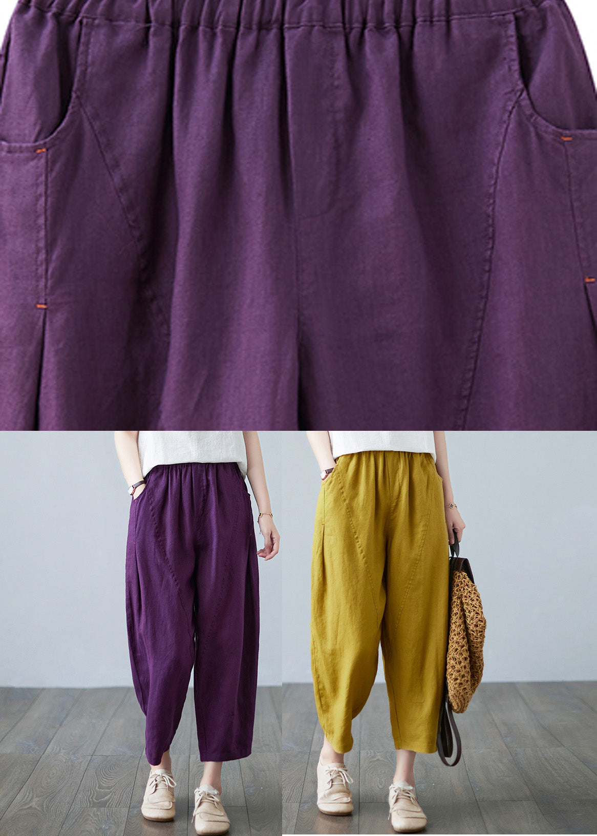 Well Tailored Pants with a Graceful Silhouette