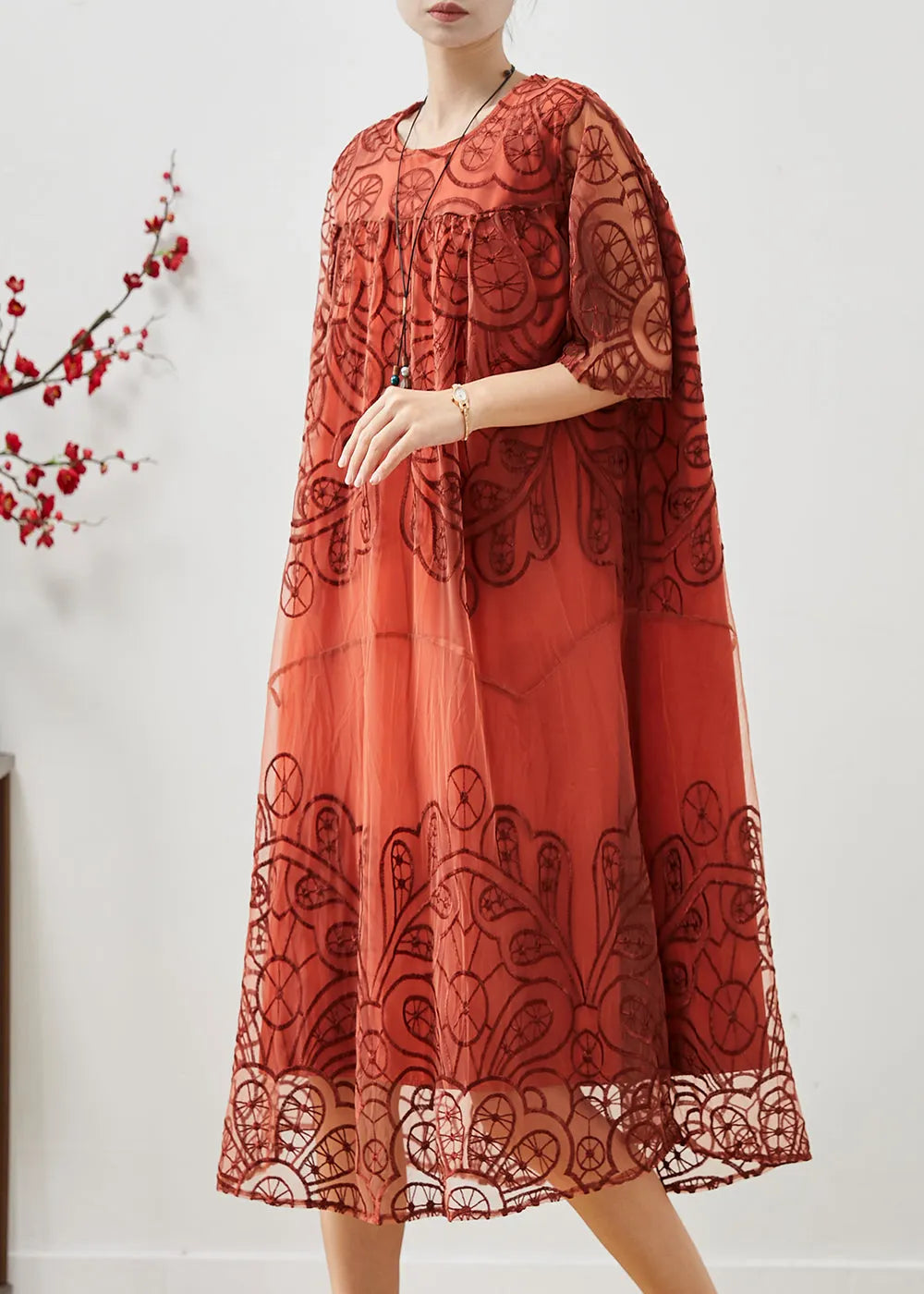Classic Vintage Dress with a Flattering Fit