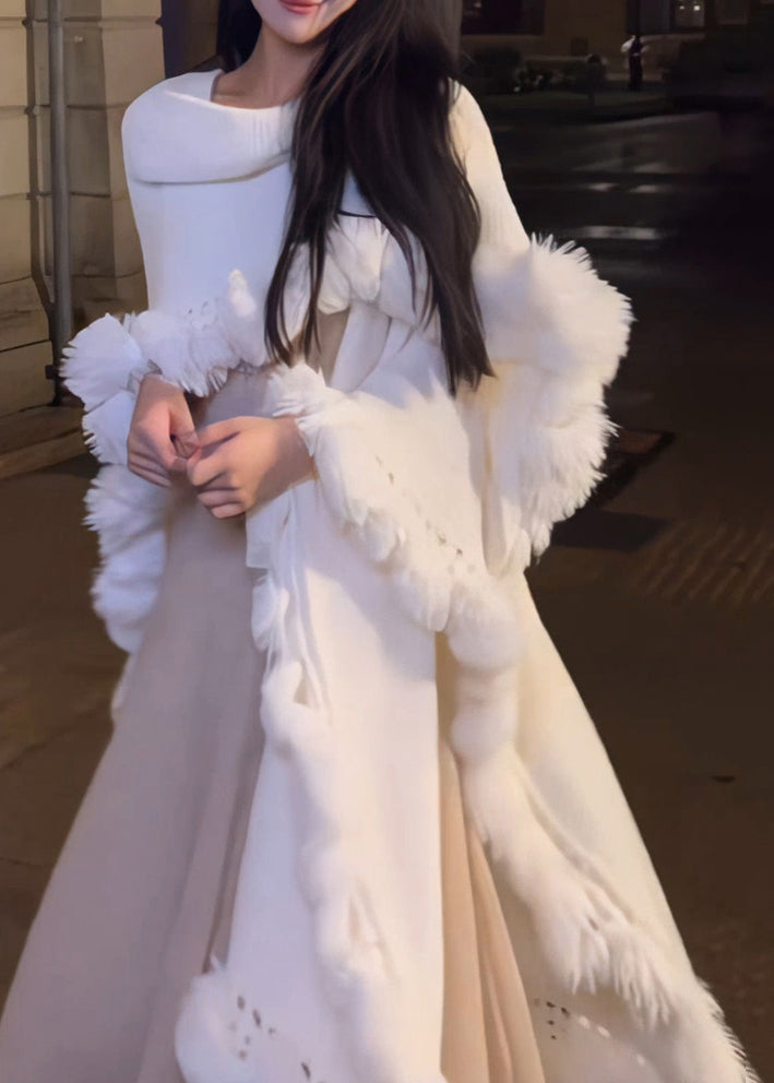 A Vintage Style Coat with Delicate Timeless Details