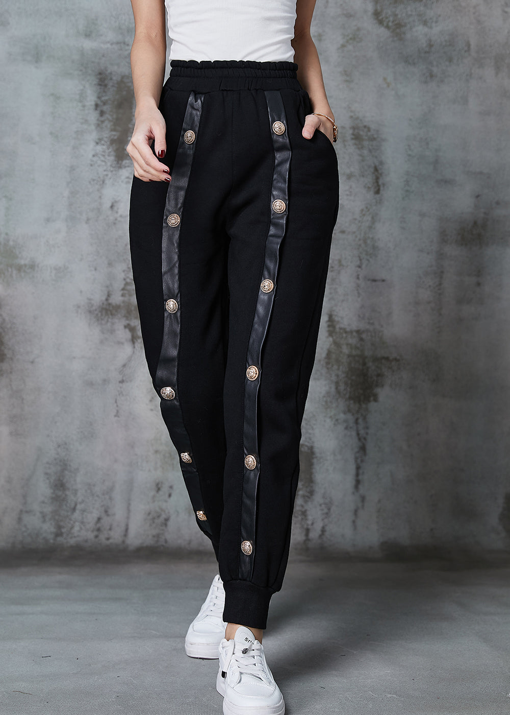 A Vintage Style Pants with Delicate Timeless Details