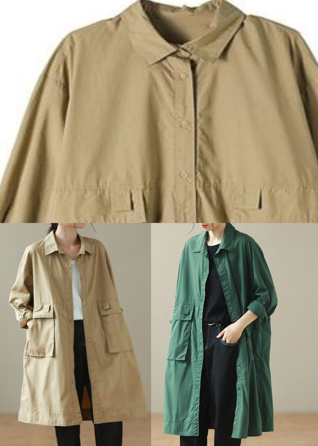 Well Tailored Coat with a Graceful Silhouette