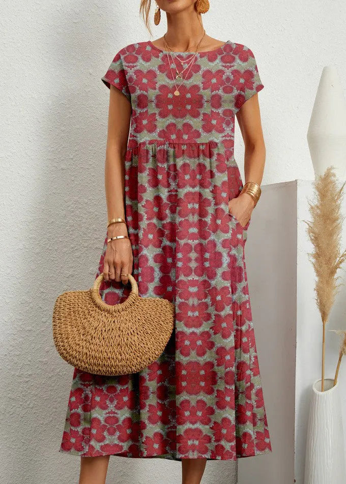 Classic Vintage Dress with a Flattering Fit