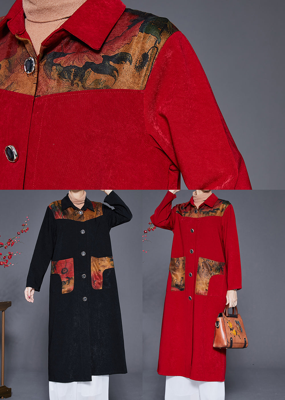 Well Tailored Coat with a Graceful Silhouette