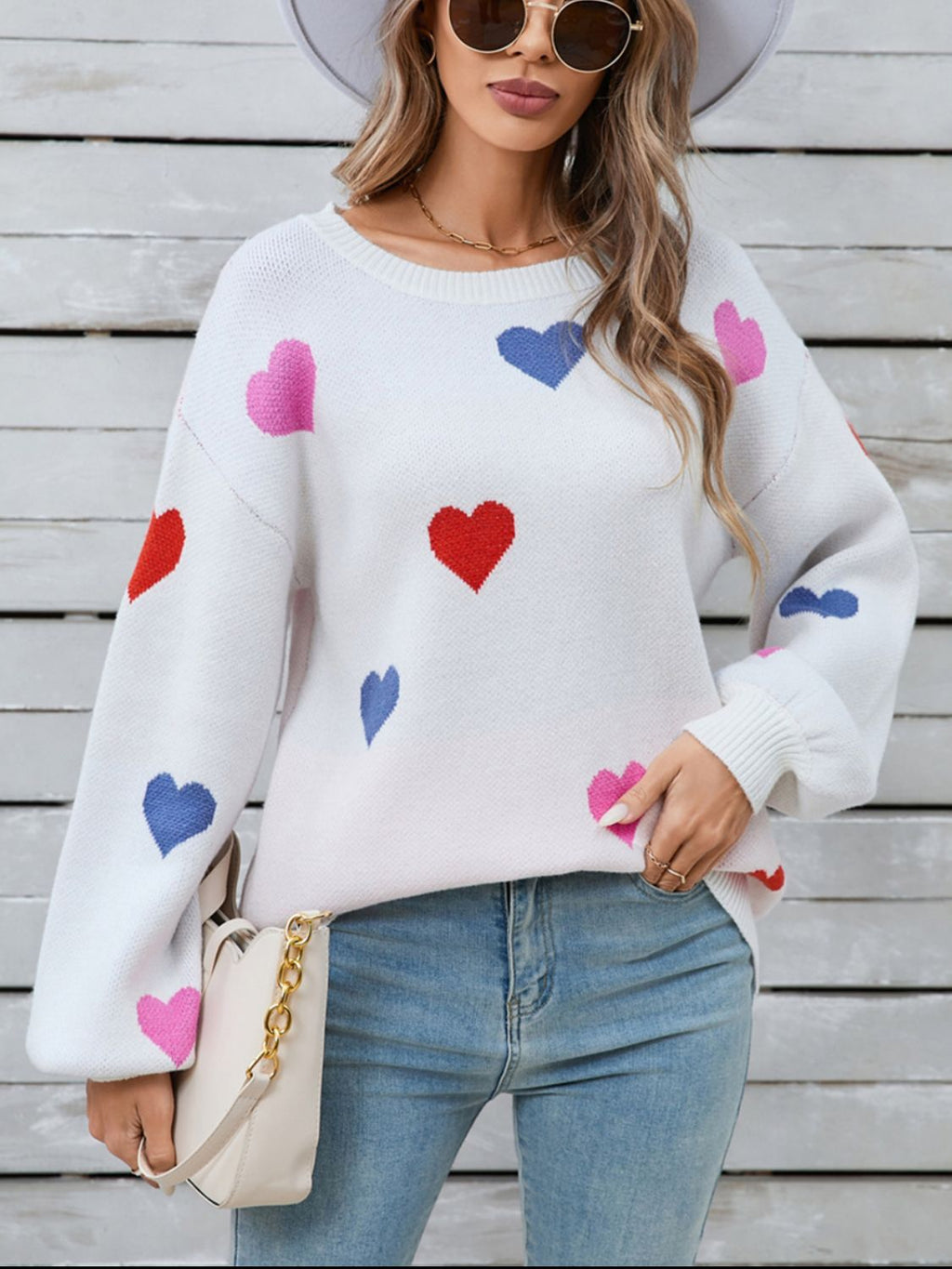 Classic Vintage Sweater with a Flattering Fit