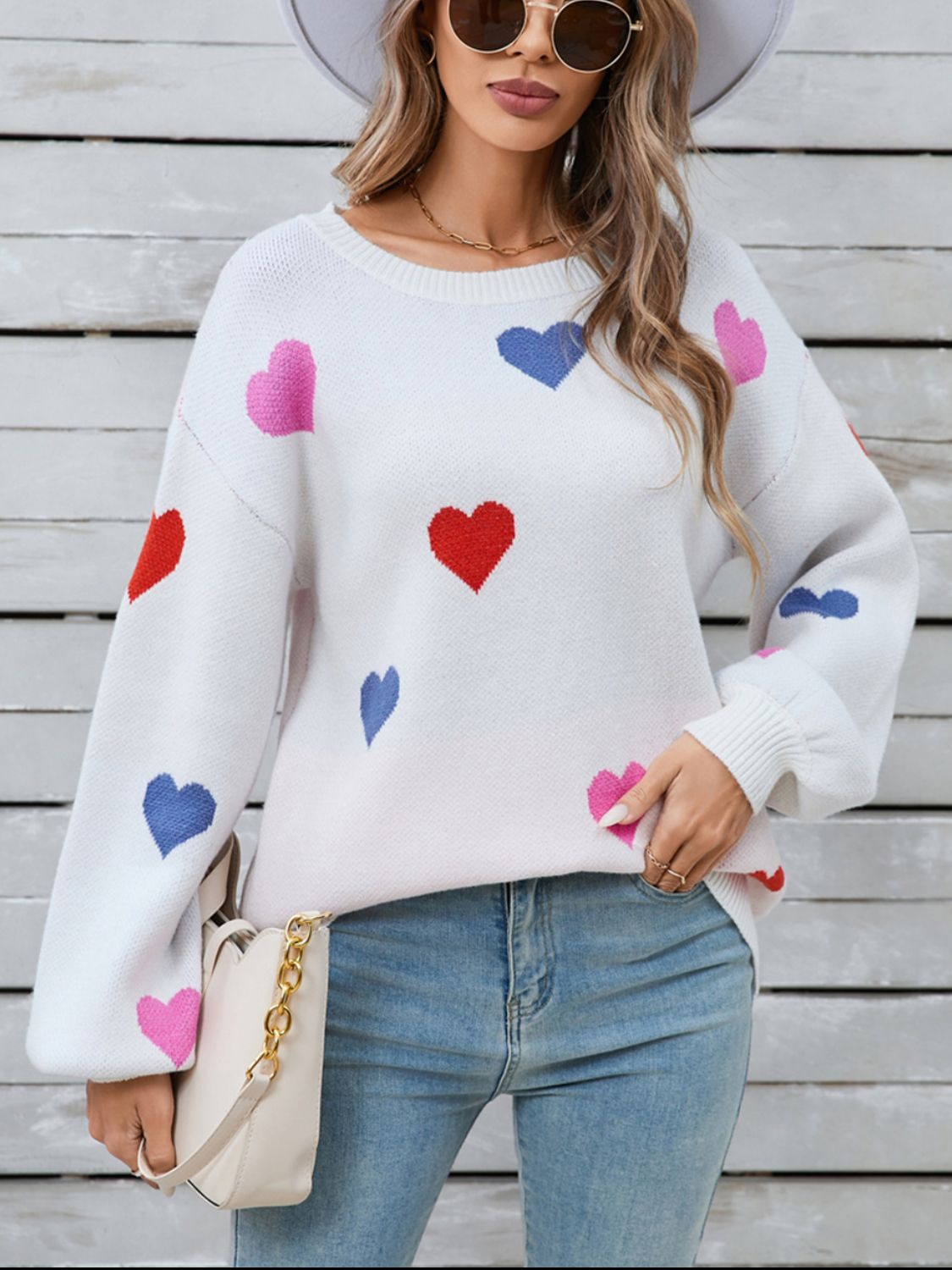 Classic Vintage Sweater with a Flattering Fit