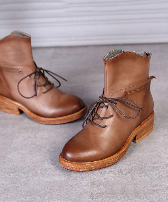 Vintage Inspired Orthopedic Boots