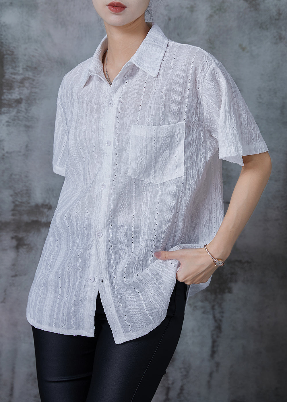 Gracefully Styled Top for Any Occasion
