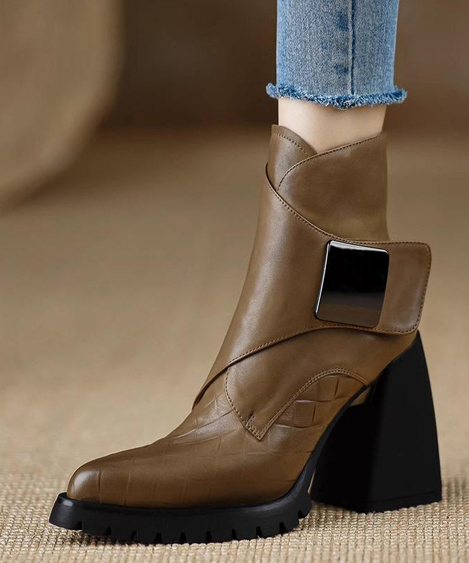 Vintage Inspired Orthopedic Boots