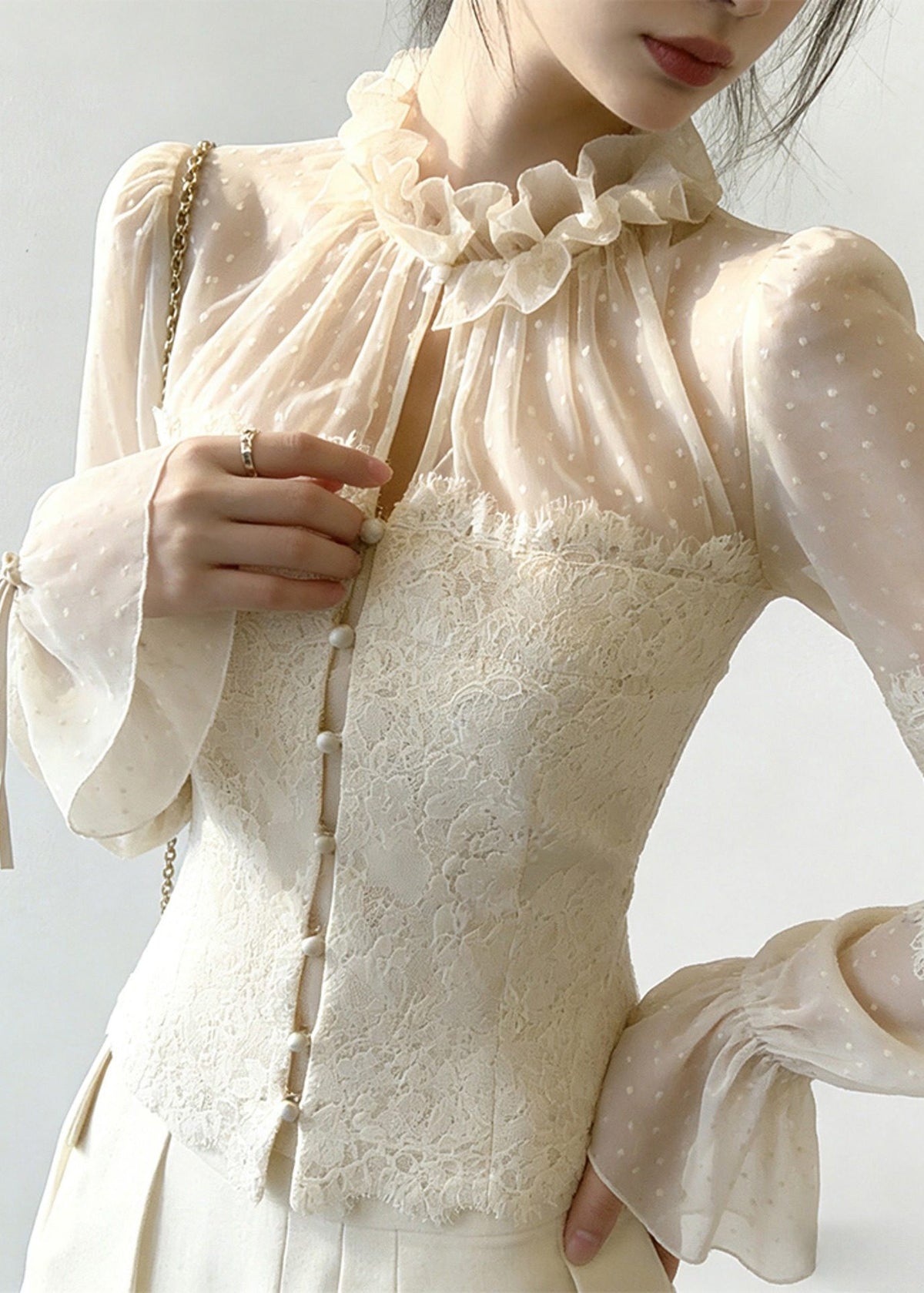 Beautifully Crafted Blouse in a Classic Style