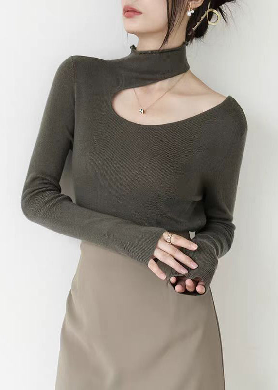 A Vintage Style Sweater with Delicate Timeless Details