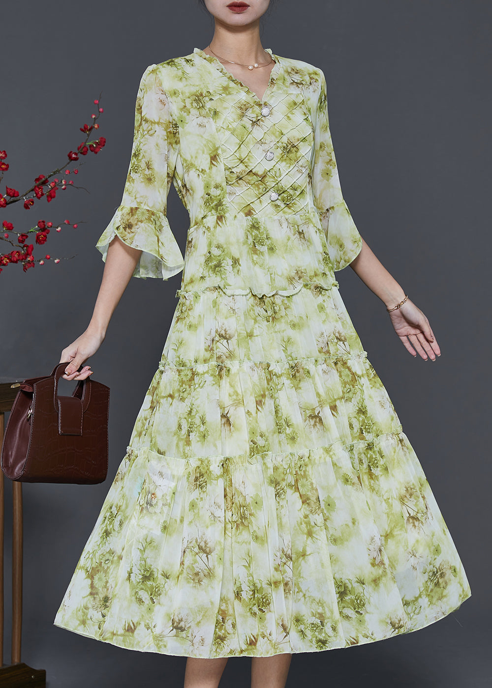 Elegantly Styled Dress for Everyday Wear