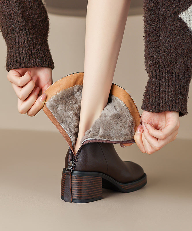 Chic Orthopedic Boots with Unique Design
