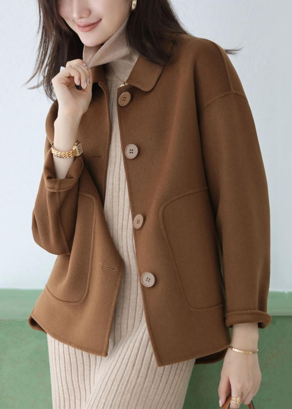 Vintage Inspired Coat with a Contemporary Edge