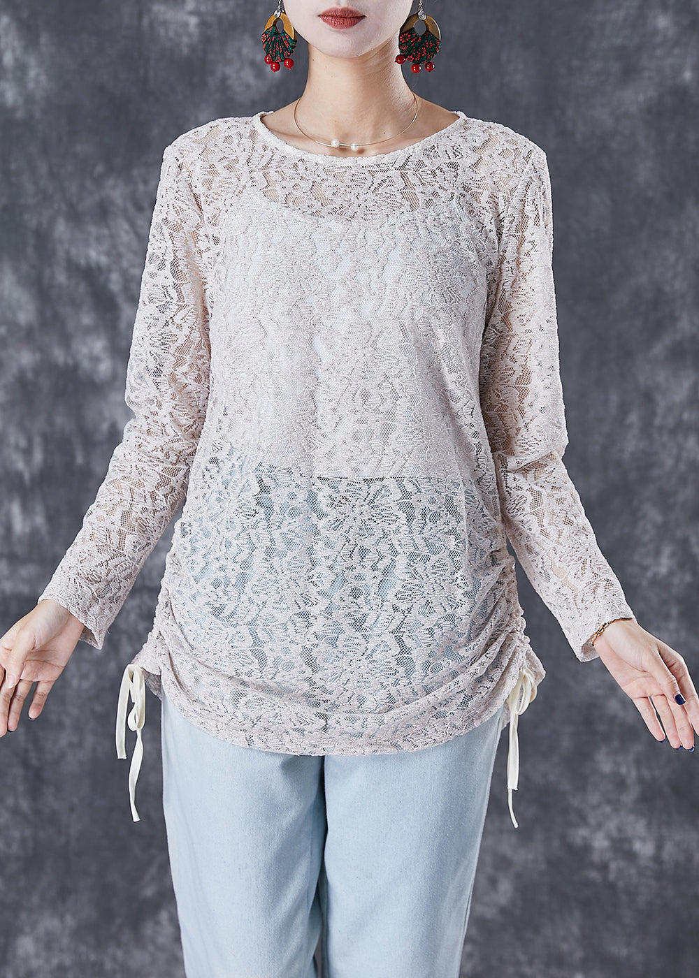 Classic Vintage Blouse with a Flattering Fit