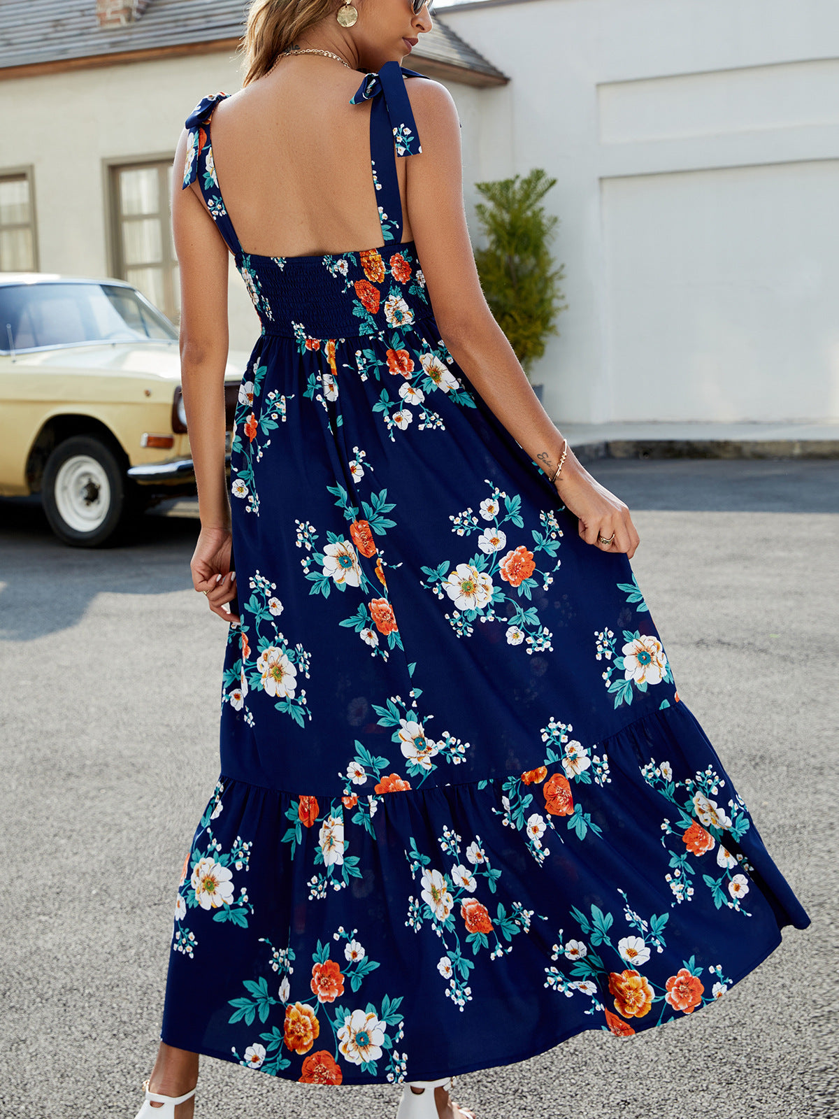 A Vintage Style Dress with Delicate Timeless Details