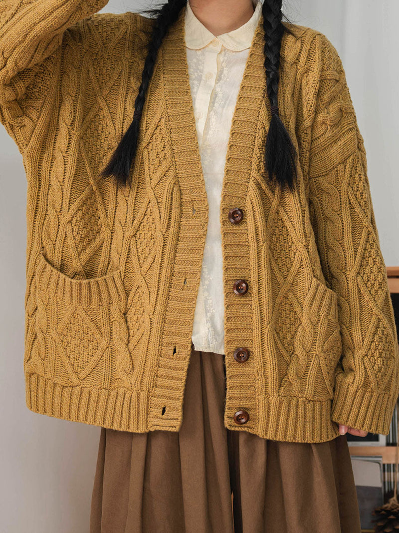 Vintage Inspired Cardigan with a Contemporary Edge