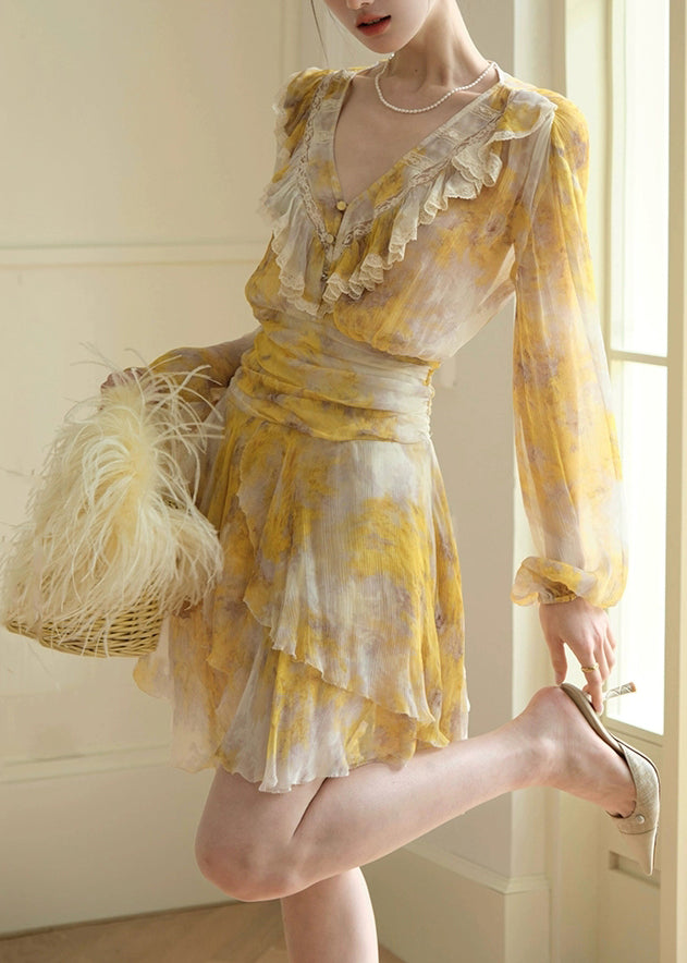 A Vintage Style Dress with Delicate Timeless Details