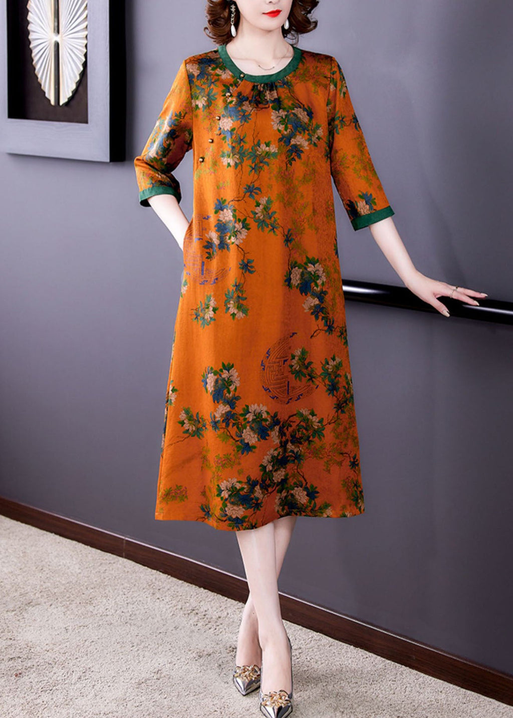 A Vintage Style Dress with Delicate Timeless Details