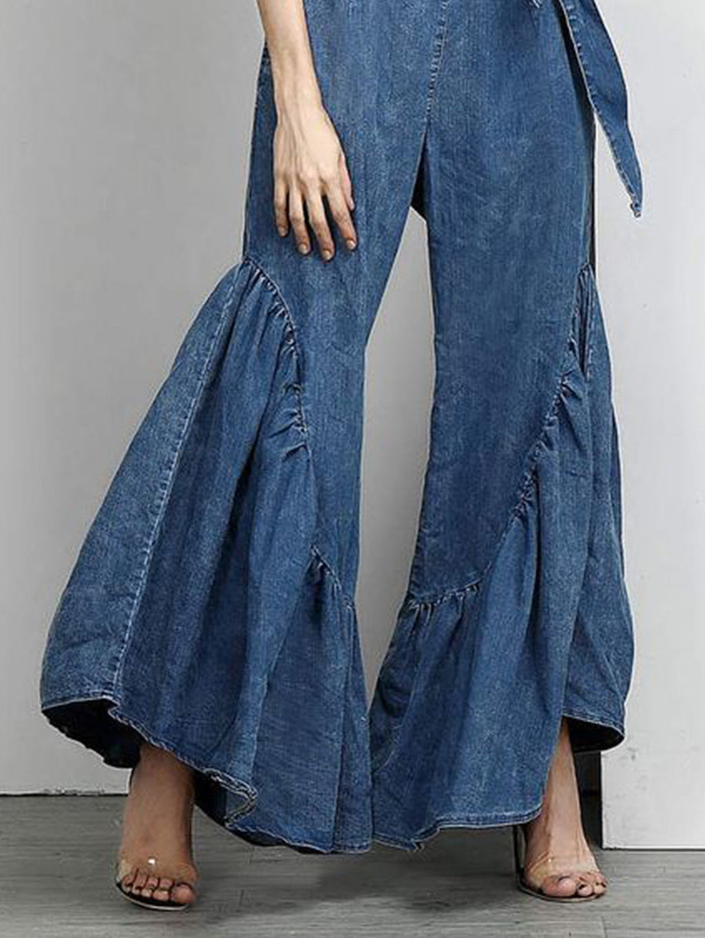 A Vintage Style Pants with Delicate Timeless Details