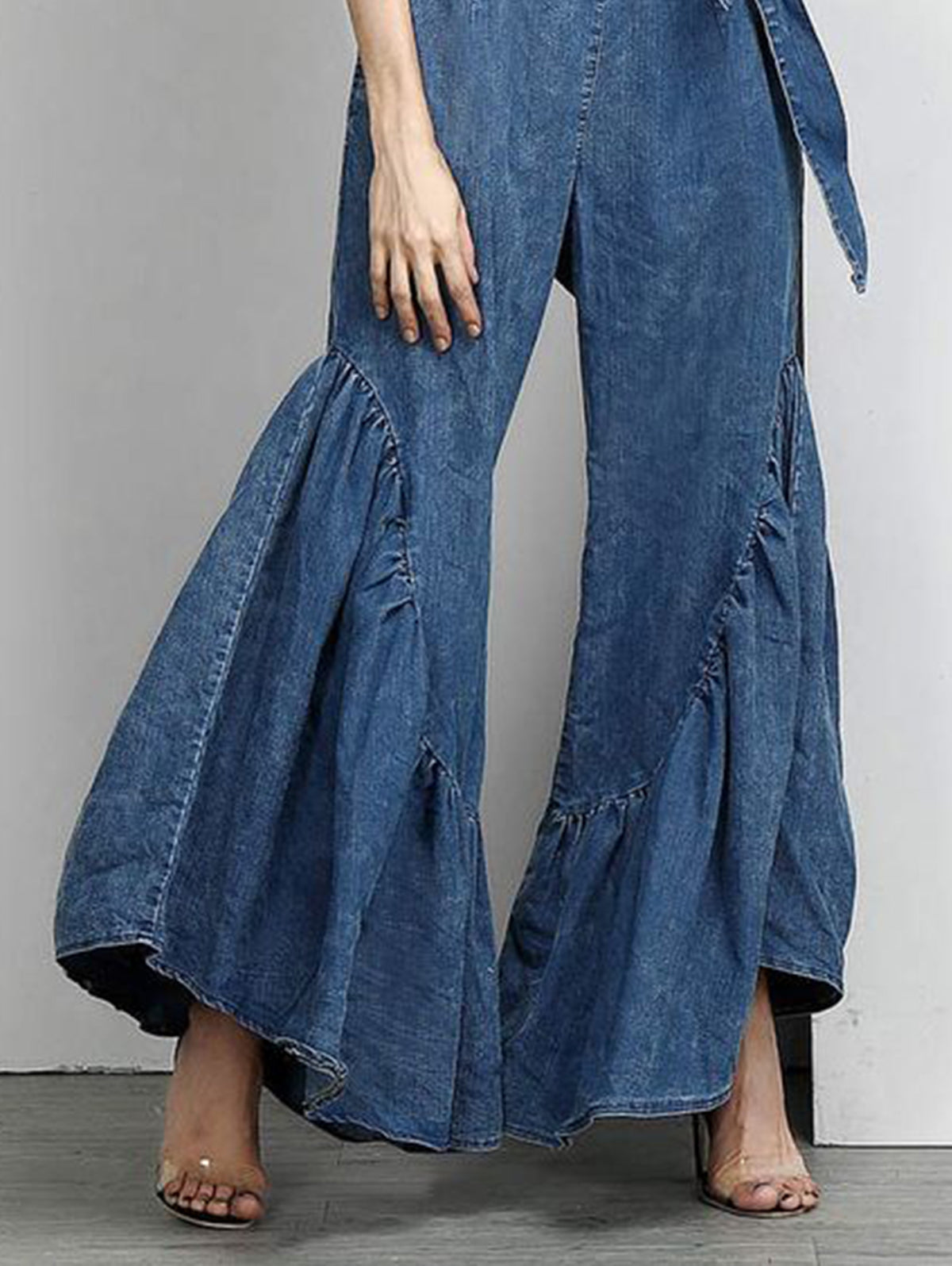 A Vintage Style Pants with Delicate Timeless Details