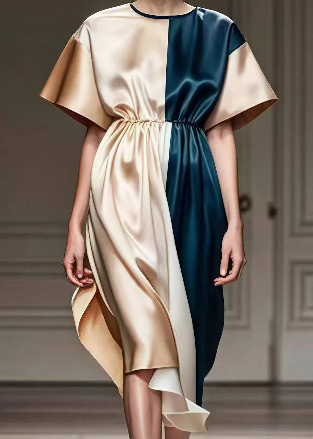 Classic Vintage Dress with a Flattering Fit