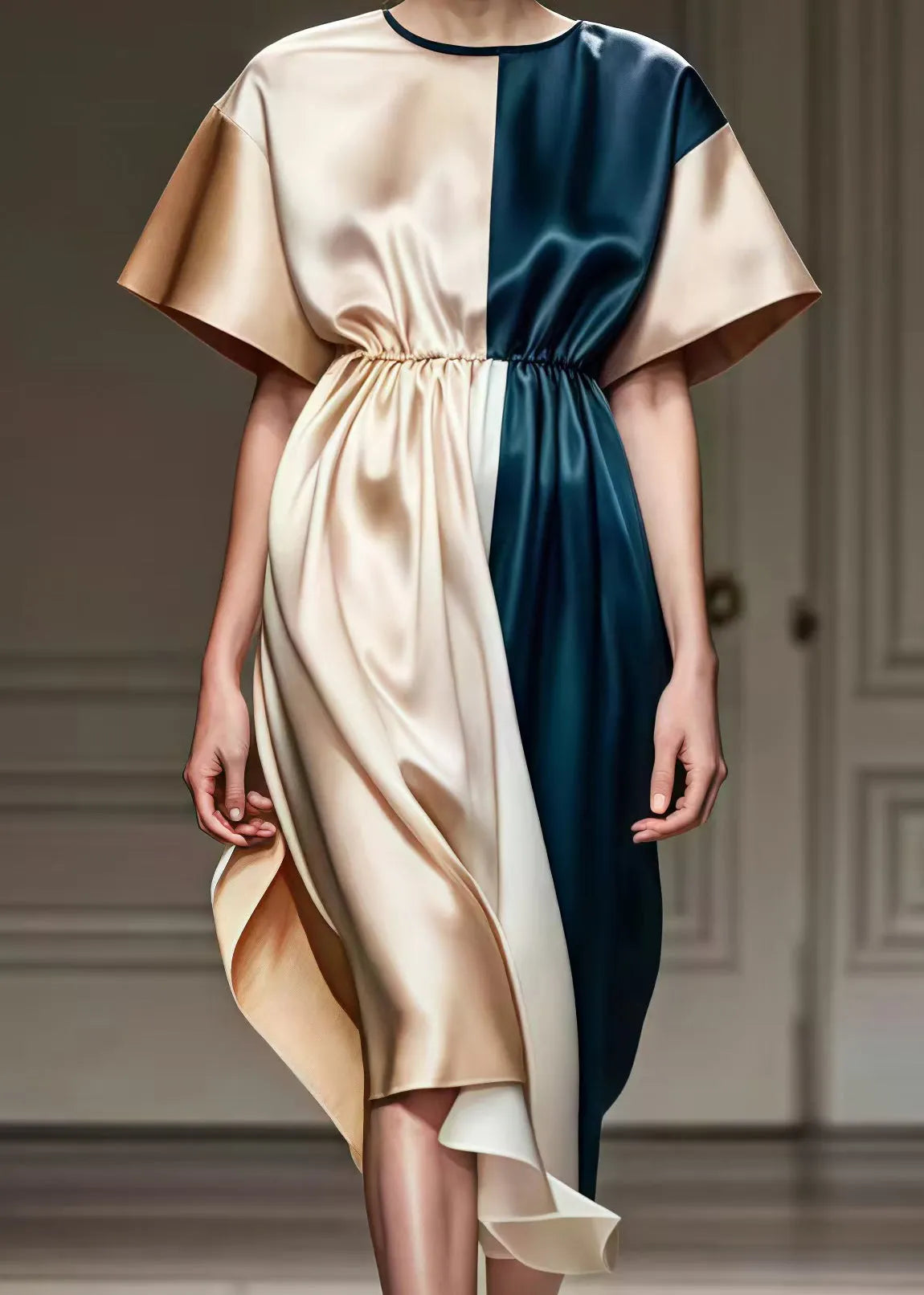 Classic Vintage Dress with a Flattering Fit