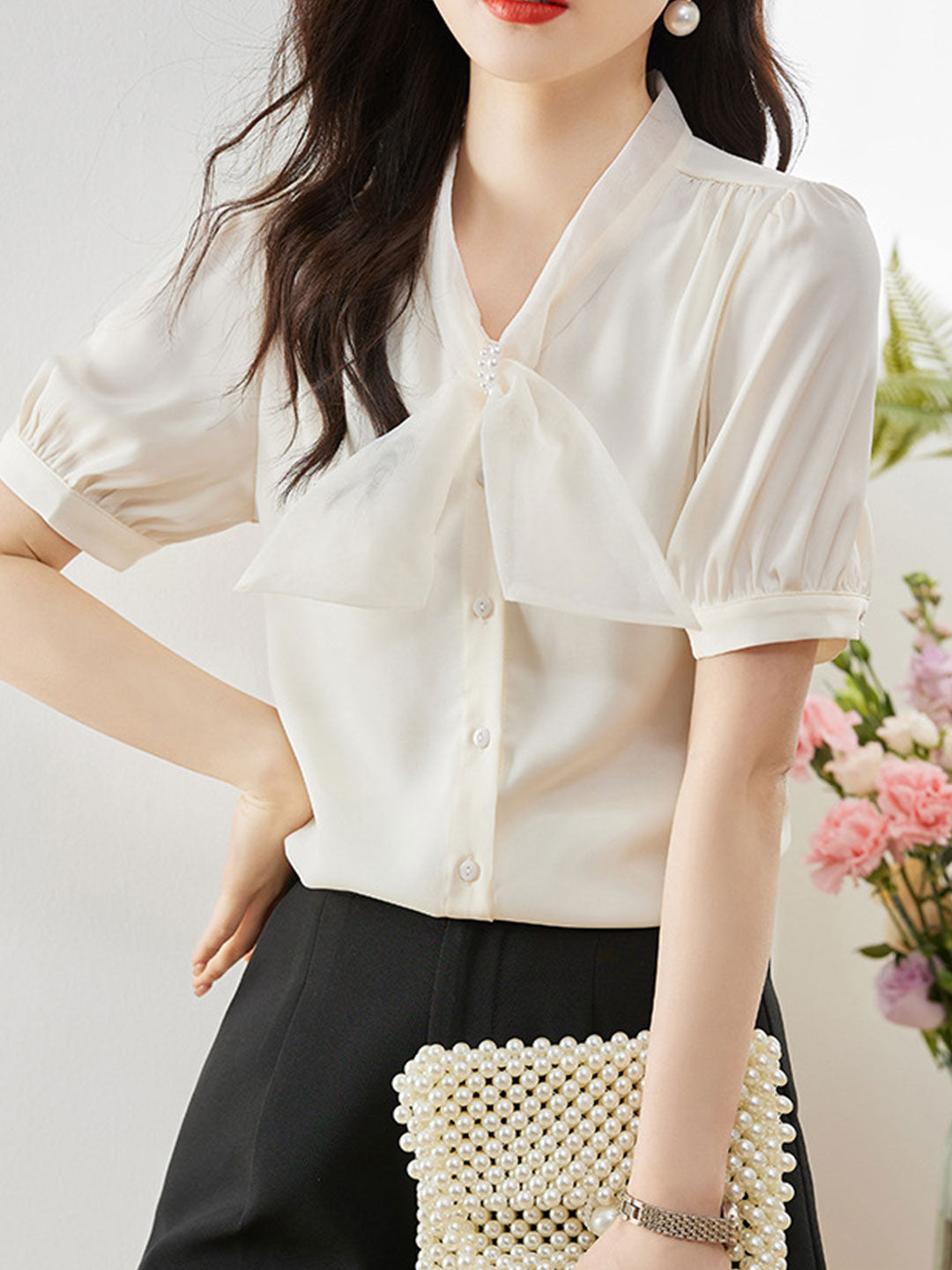 A Vintage Style Shirt with Delicate Timeless Details