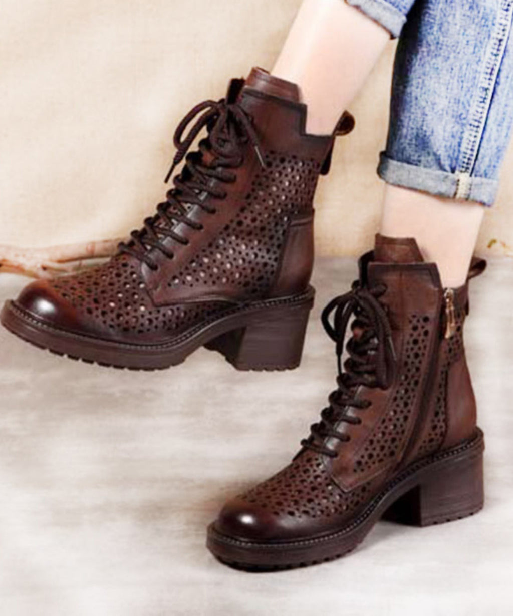 Chic Orthopedic Boots with Unique Design