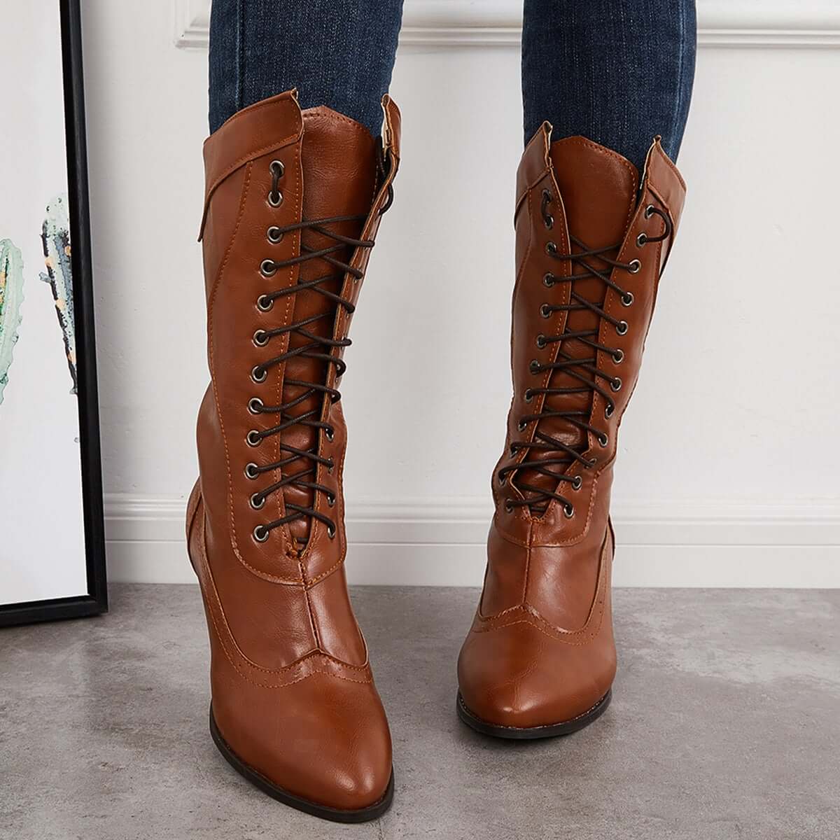 Classic Orthopedic Boots with Timeless Style