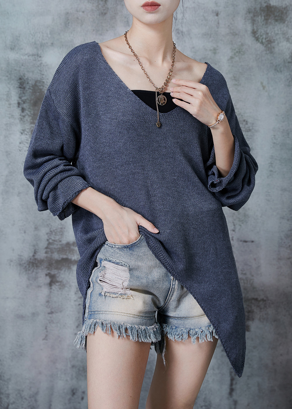 A Vintage Style Sweater with Delicate Timeless Details