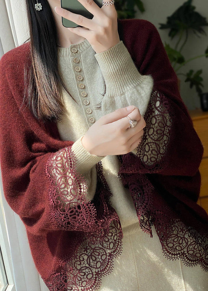 Vintage Inspired Cardigan with a Contemporary Edge