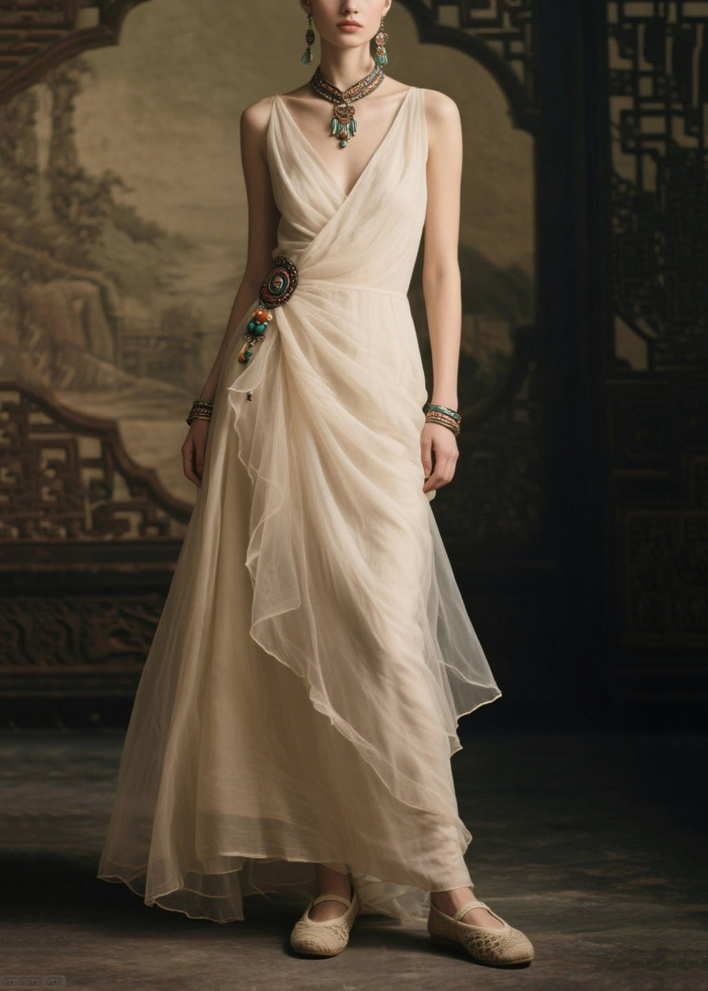 Well Tailored Dress with a Graceful Silhouette