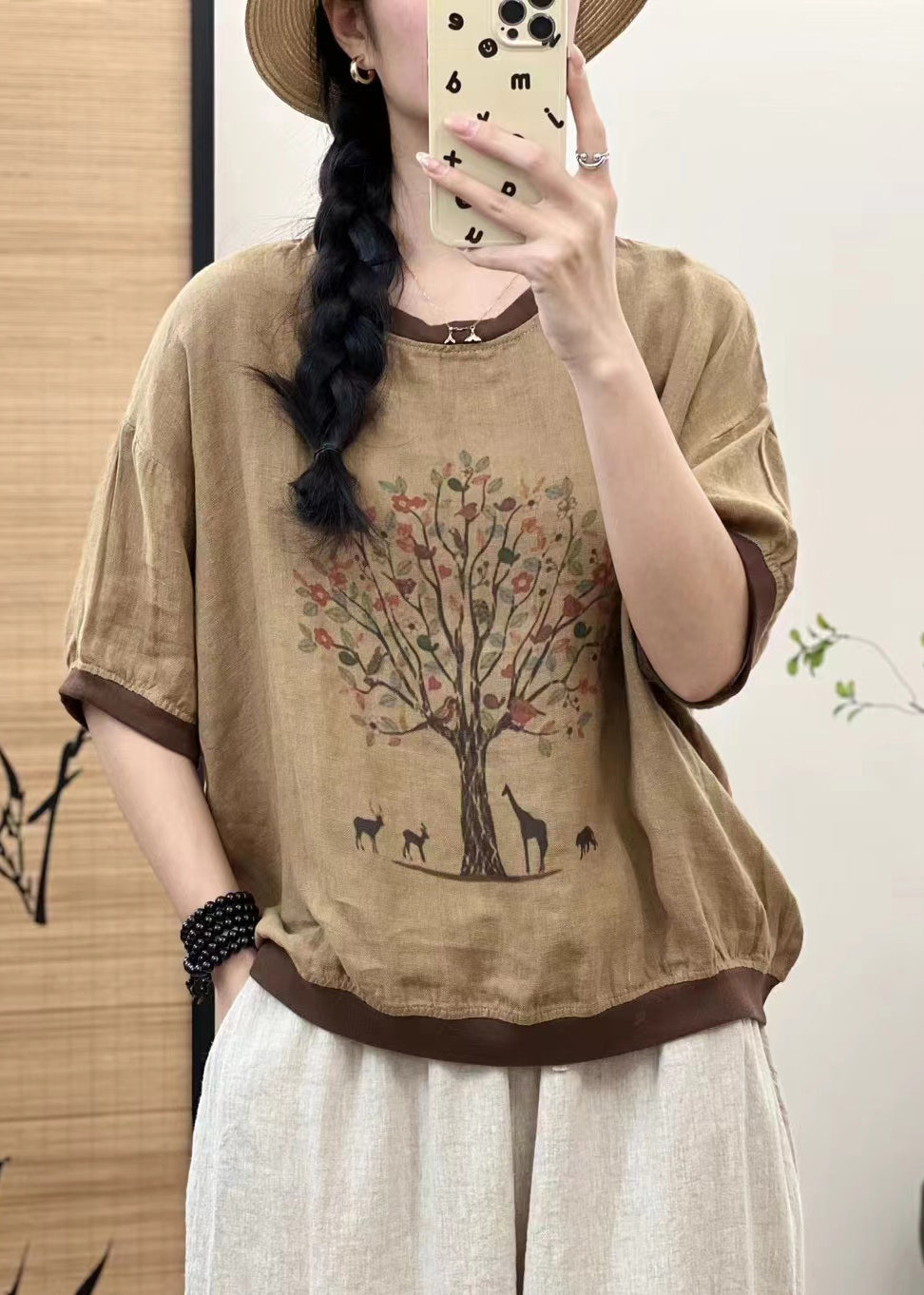 A Vintage Style Top with Delicate Timeless Details