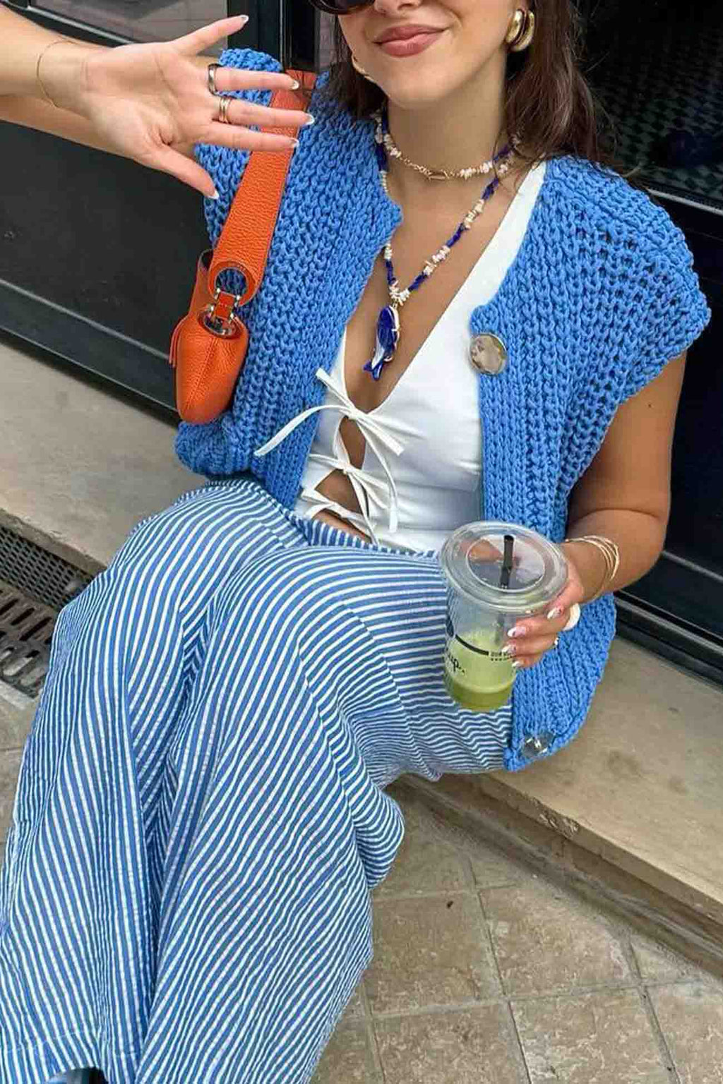 A Vintage Style Cardigan with Delicate Timeless Details