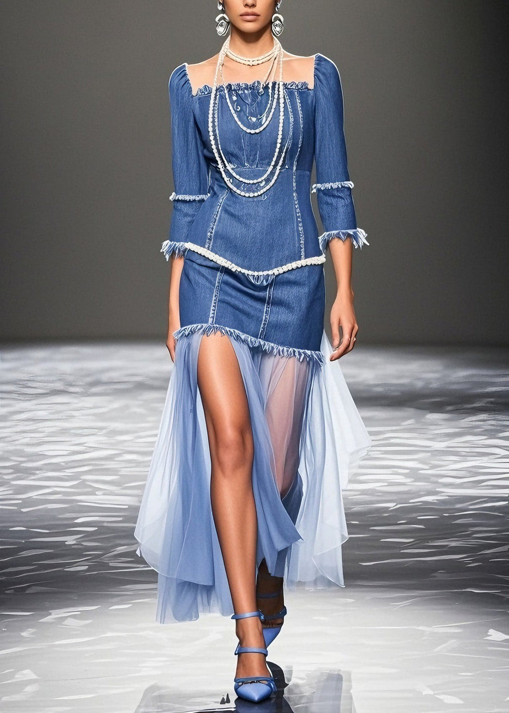 A Vintage Style Dress with Delicate Timeless Details