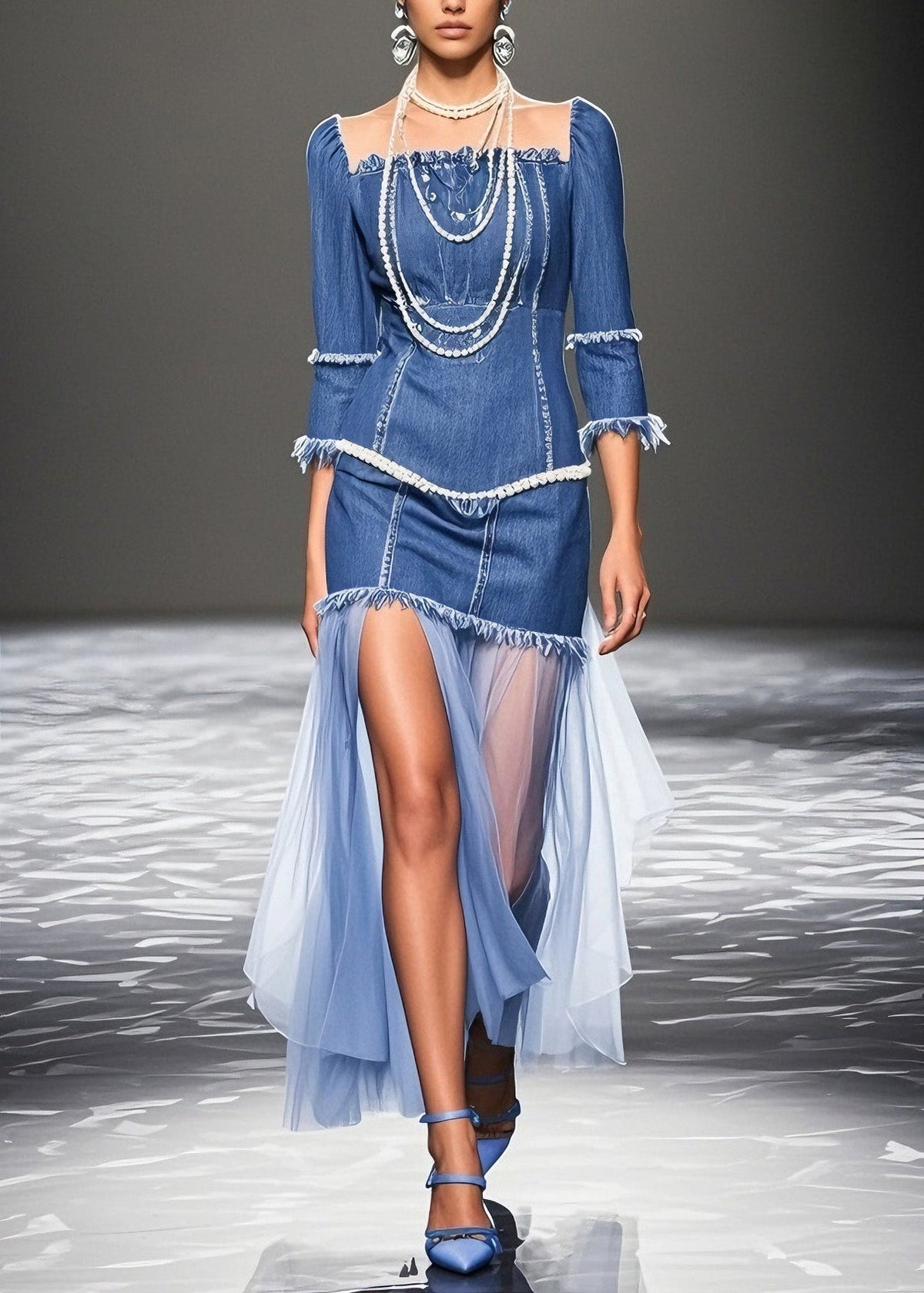 A Vintage Style Dress with Delicate Timeless Details