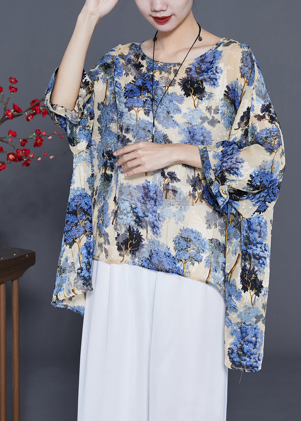 Vintage Inspired Blouse with a Contemporary Edge