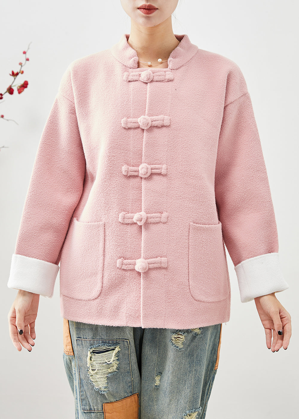 A Vintage Style Coat with Delicate Timeless Details