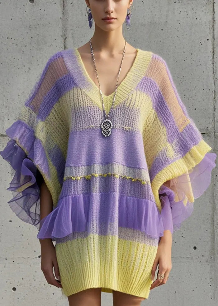 A Vintage Style Sweater with Delicate Timeless Details