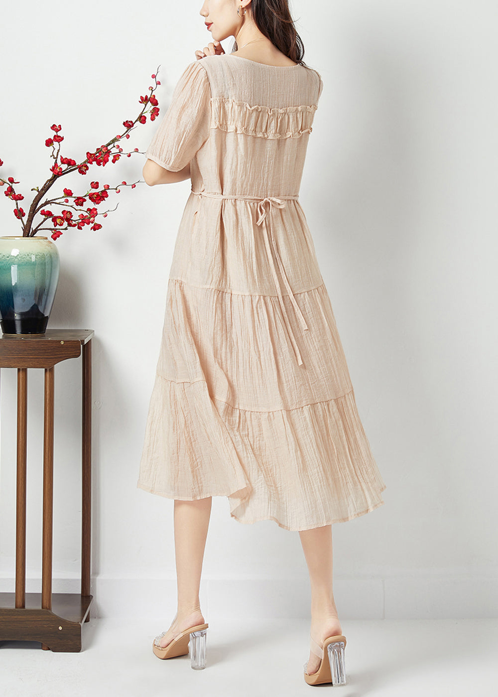 A Vintage Style Dress with Delicate Timeless Details
