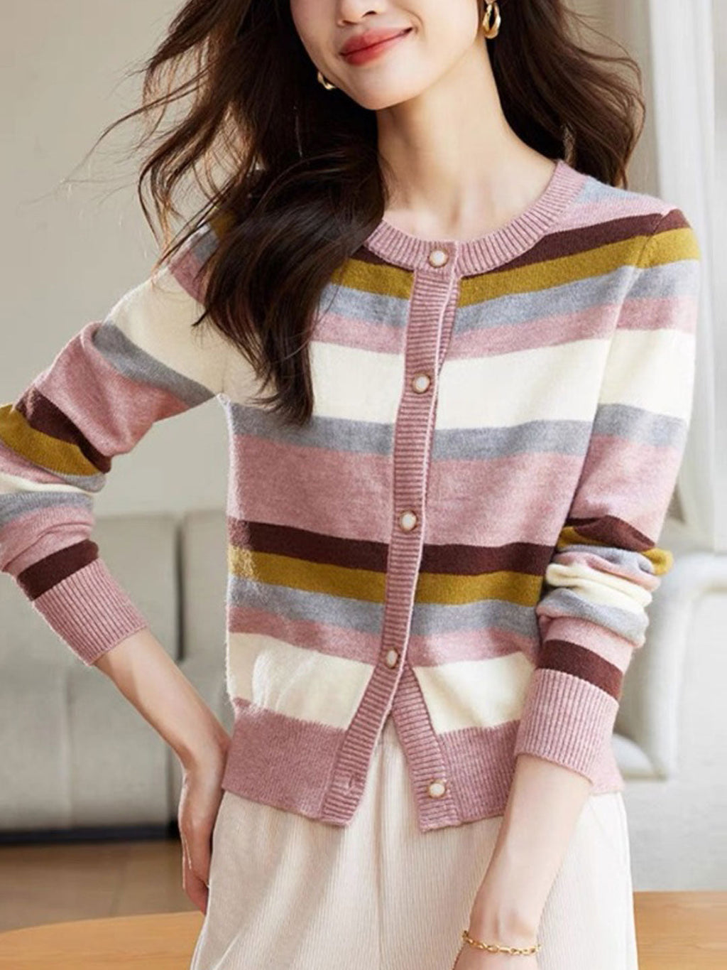 Sophisticated Cardigan with a Clean Classic Look