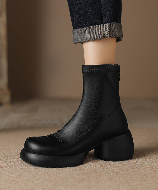 Classic Orthopedic Boots with Timeless Style